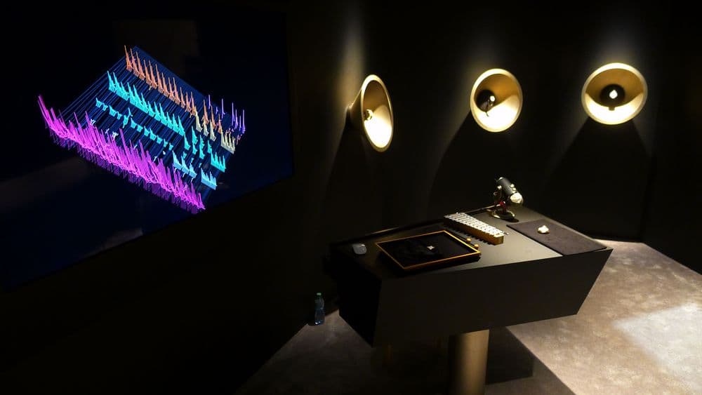 Installation interactive Audemars Piguet Acoustic LAB