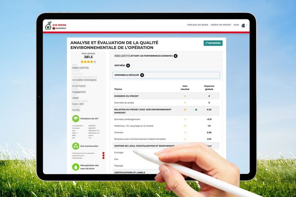 ECO-TATION la solution web diagnostic et d'évaluation RSE de Sogeprom