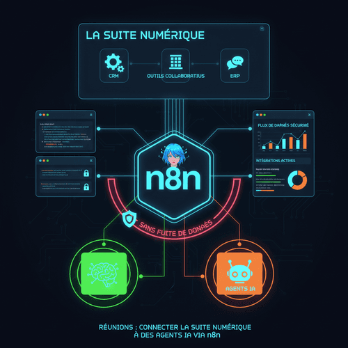 #n8n #AgentsIA : réunions sécurisées avec La Suite numérique