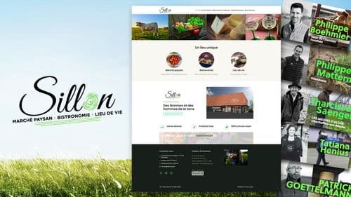 Site web du Sillon, marché paysan