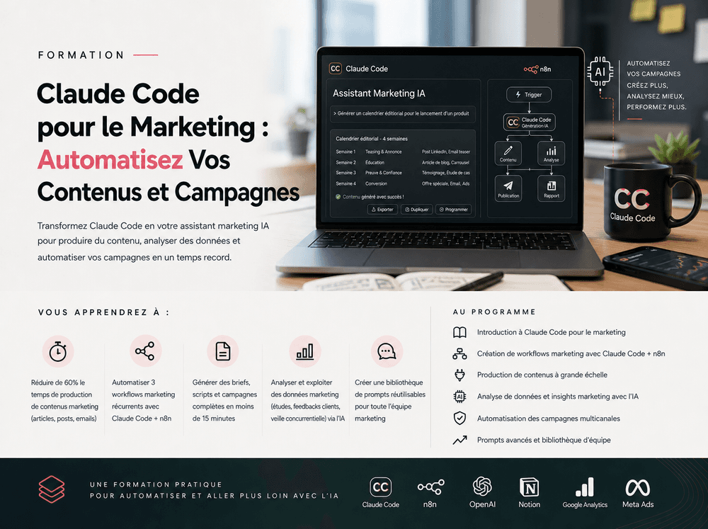 Claude Code pour le Marketing : Automatisez Vos Contenus et Campagnes