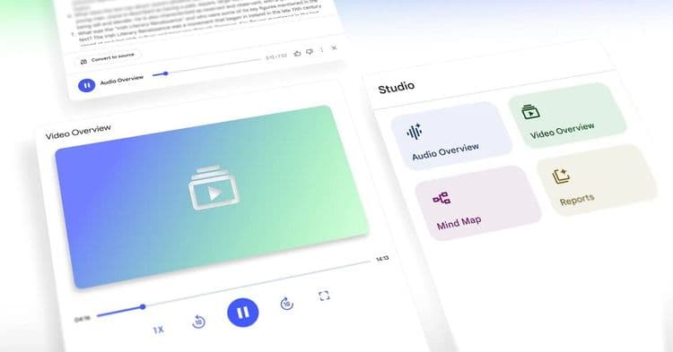 NotebookLM : L'IA Google qui transforme des documents en vidéo