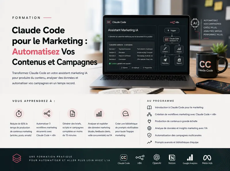 Claude Code pour le Marketing : Automatisez Vos Contenus et Campagnes