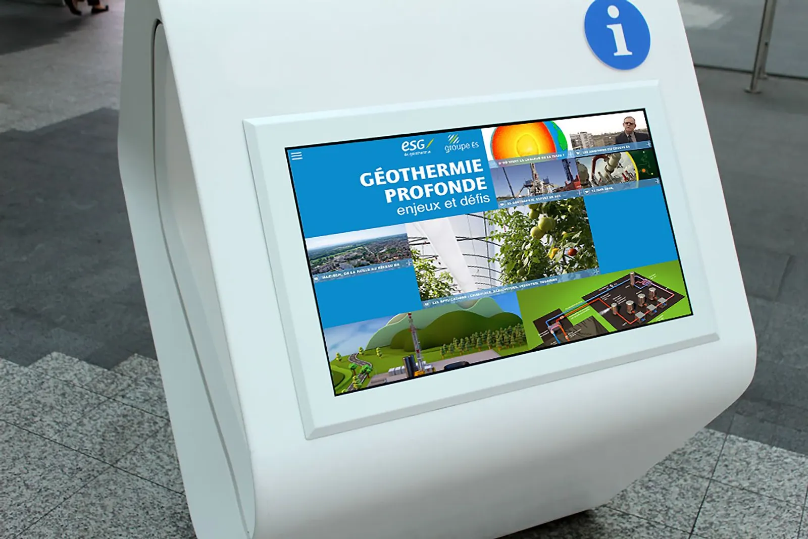Webdoc sur la géothermie, ESG