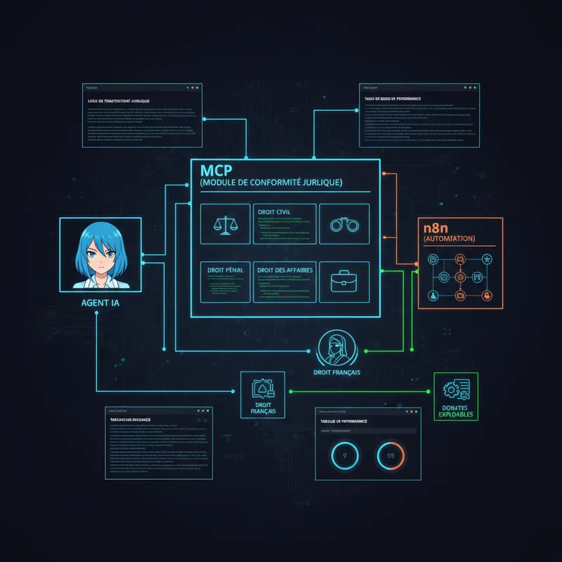 MCP et n8n : automatisez la recherche juridique IA